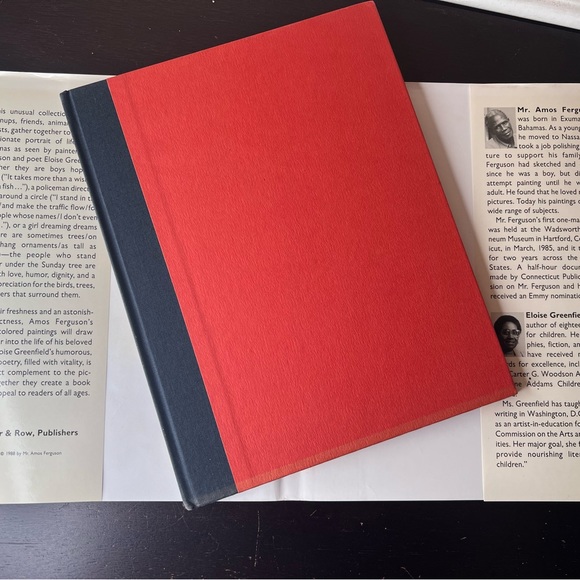 Vintage 1988 1st Edition 'Under the Sunday Tree' Poetry Book, Paintings by Mr. A - Picture 4 of 10